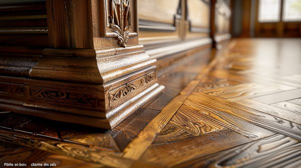 Plinthe en bois : l'atout charme de vos sols